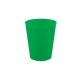 Zöld Bright Green micro prémium műanyag pohár 250 ml
