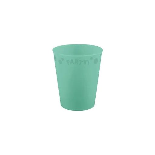 Zöld Pastel Mint micro prémium műanyag pohár 250 ml