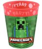 Minecraft micro prémium műanyag pohár szett 4 db-os 250 ml