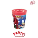 Sonic a sündisznó Sega micro prémium műanyag pohár szett 4 db-os 250 ml