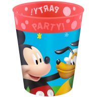   Disney Mickey Rock the House micro prémium műanyag pohár szett 4 db-os 250 ml