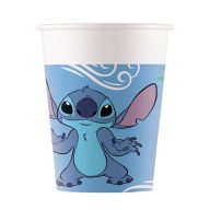   Disney Lilo és Stitch, A csillagkutya Angel papír pohár 8 db-os 200 ml FSC