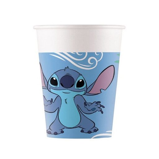 Disney Lilo és Stitch, A csillagkutya Angel papír pohár 8 db-os 200 ml FSC