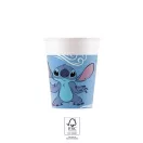 Disney Lilo és Stitch, A csillagkutya Angel papír pohár 8 db-os 200 ml FSC