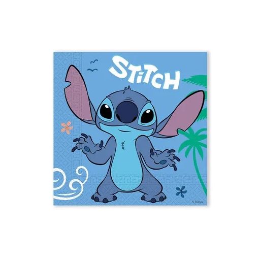 Disney Lilo és Stitch, A csillagkutya Angel szalvéta 20 db-os 33x33 cm FSC
