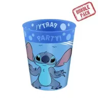   Disney Lilo és Stitch, A csillagkutya Angel micro prémium műanyag pohár szett 4 db-os 250 ml