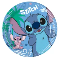  Disney Lilo és Stitch, A csillagkutya Angel papírtányér 8 db-os 20 cm FSC