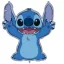 Disney Lilo és Stitch, A csillagkutya Shaped fólia lufi 76x88 cm