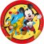 Disney Mickey Jump Into Fun papírtányér 8 db-os 23 cm FSC