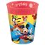 Disney Mickey Jump Into Fun micro prémium műanyag pohár szett 4 db-os 250 ml