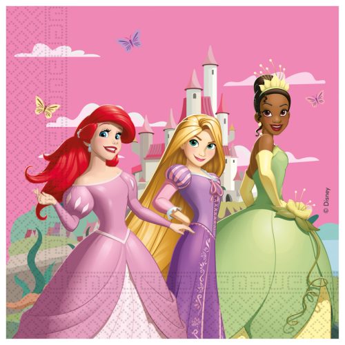 Disney Hercegnők Create Your World szalvéta 20 db-os 33x33 cm FSC