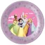 Disney Hercegnők Create Your World micro prémium műanyag lapostányér 4 db-os szett 21 cm