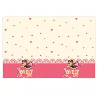   Mása és a medve Sweet Heart műanyag asztalterítő 120x180 cm