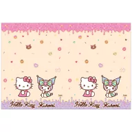 Hello Kitty Kuromi műanyag asztalterítő 120x180 cm