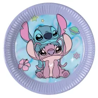   Disney Lilo és Stitch, A csillagkutya Angel Cute papírtányér 8 db-os 20 cm FSC