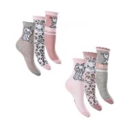 Disney Marie Fancy Grey gyerek zokni 23-34