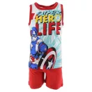 Bosszúállók Hero Life gyerek rövid pizsama 4 - 10 év / 104 - 140 cm