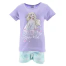 Disney Jégvarázs Smile Sparkle gyerek rövid pizsama 4 - 8 év / 104 - 128 cm