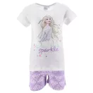 Disney Jégvarázs Smile Sparkle gyerek rövid pizsama 4 - 8 év / 104 - 128 cm