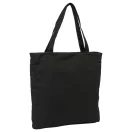 K-pop Démonvadászok Black cipzáras vászon válltáska, bevásárlótáska 38 cm