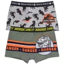 Jurassic World Danger gyerek boxeralsó 2 darab/csomag 2 - 8 év / 92 - 128 cm