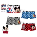 Disney Mickey Clever gyerek boxeralsó 2 darab/csomag 2 - 8 év / 92 - 128 cm