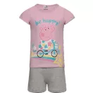 Peppa malac Bike gyerek rövid pizsama 3 - 6 év / 98 - 116 cm
