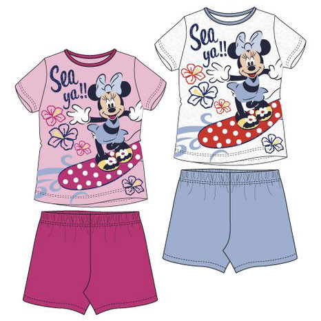 Disney Minnie Sea gyerek rövid pizsama 3-8 év