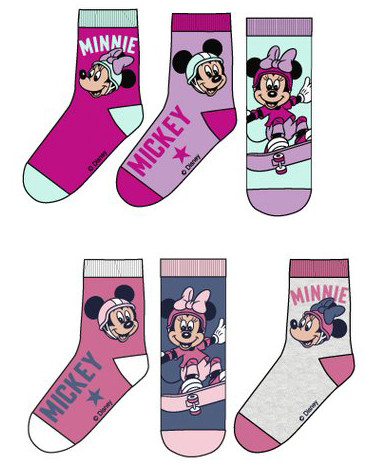 Disney Minnie Skate gyerek zokni 23-34