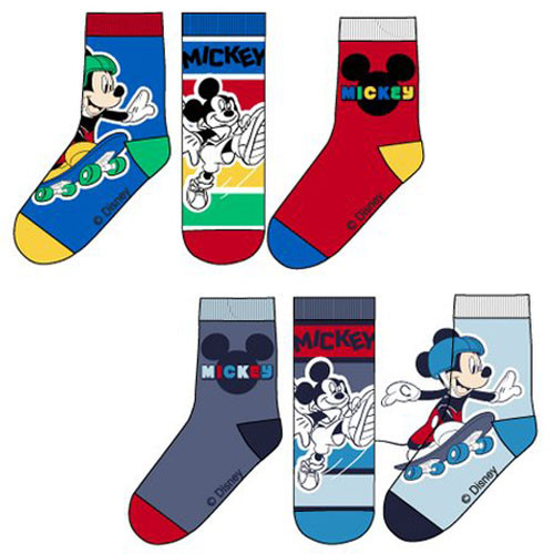 Disney Mickey Skate gyerek zokni 23-34