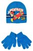 Disney Mickey Skate gyerek sapka + kesztyű szett 52-54 cm