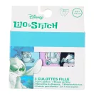 Disney Lilo és Stitch, A csillagkutya Alien gyerek fehérnemű, bugyi 3 darab/csomag 6 - 12 év / 116 - 152 cm