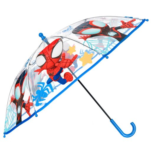 Pókember Spidey Hero gyerek átlátszó esernyő Ø72 cm