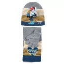 Disney Minnie Rain gyerek sapka + sál + kesztyű szett