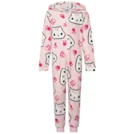   Gabi babaháza Cat Pink gyerek hosszú pizsama, overál 3 - 8 év / 98 - 128 cm