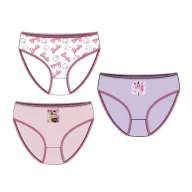   Barbie Girls gyerek fehérnemű, bugyi 3 darab/csomag 4 - 10 év / 104 - 140 cm