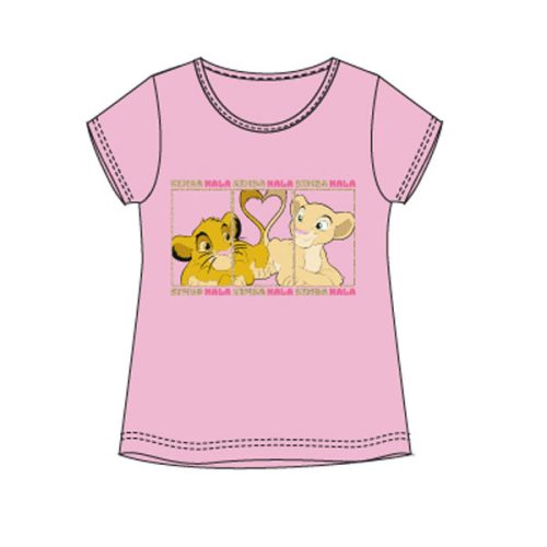 Disney Az Oroszlánkirály Nala gyerek rövid póló, felső 4 - 10 év / 104 - 140 cm