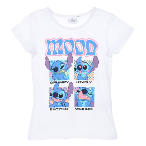 Disney Lilo és Stitch, A csillagkutya Mood gyerek rövid póló, felső 3 - 8 év / 98 - 128 cm