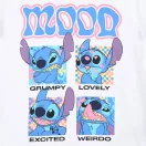 Disney Lilo és Stitch, A csillagkutya Mood gyerek rövid póló, felső 3 - 8 év / 98 - 128 cm