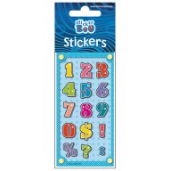 Számos Blue matrica ezüst díszítéssel