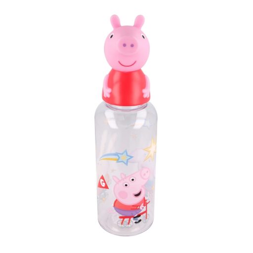Peppa malac 3D Cycle Figurine műanyag kulacs 560 ml