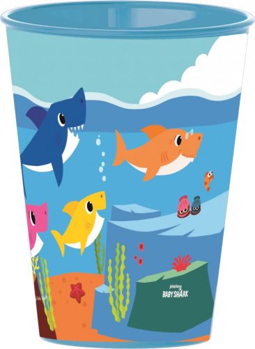 Baby Shark pohár, műanyag 260 ml