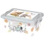 Disney Classics Dots műanyag tároló doboz 3,7 L