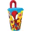 Pókember Spidey szívószálas pohár, műanyag 430 ml