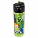 Minecraft Creeper Hydro tritan műanyag szívószálas kulacs 540 ml