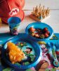 Super Mario étkészlet, műanyag szett