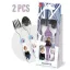 Disney Jégvarázs Ice Magic fém evőeszköz készlet - 2 darabos