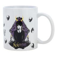   Wednesday Nevermore porcelán bögre 325 ml (11 oz) Díszdobozban