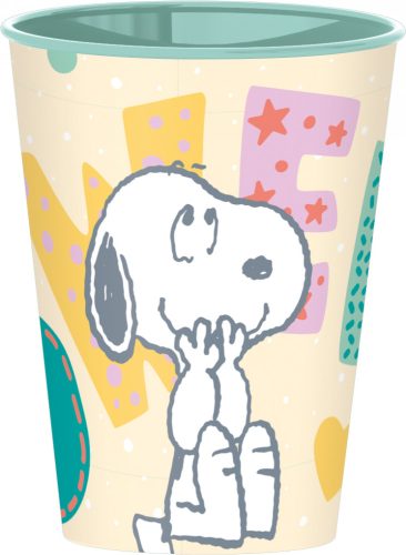 Snoopy pohár, műanyag 260 ml