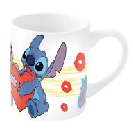   Disney Lilo és Stitch, A csillagkutya Heart porcelán bögre 235 ml (8 oz) Díszdobozban